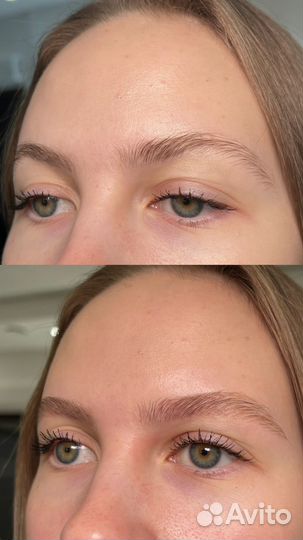 Коррекция и окрашивание бровей