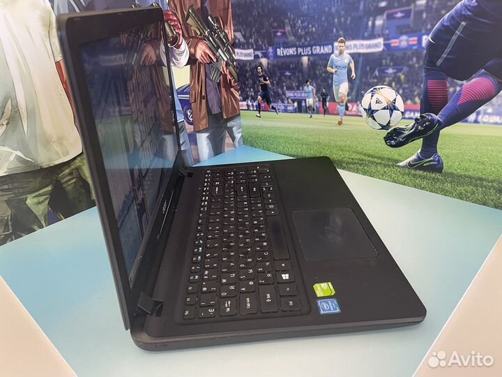 Игровой ноутбук Acer 2видеокарты/8gb/SSD/4 ядра
