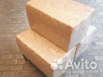 Опилки в брикетах