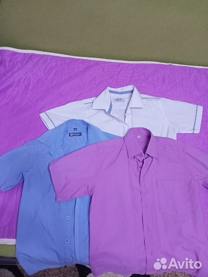 Рубашки для школы 128-134
