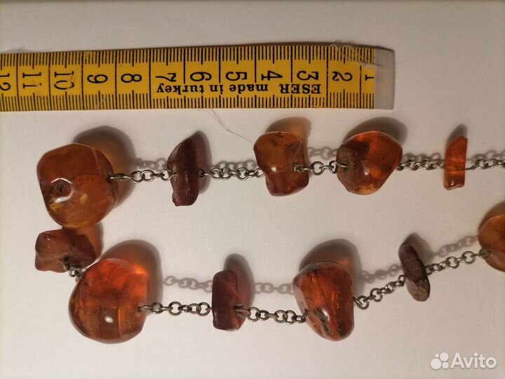 Янтарные бусы СССР