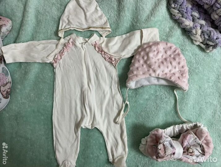 Комплект на выписку зимний