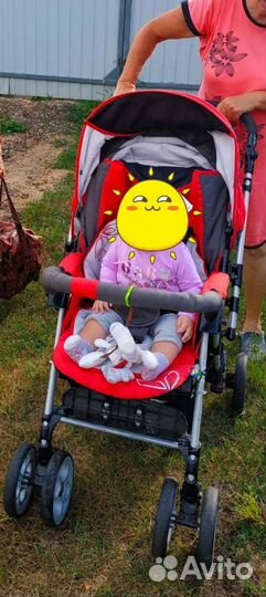 Прогулочная коляска capella S-802WF Сибирь