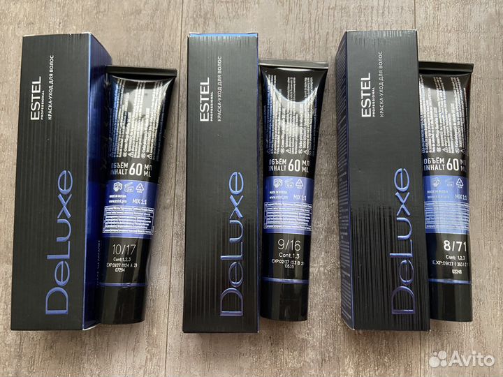 Краска для волос estel deluxe, безаммиачная