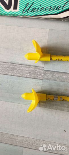 Беговые лыжи пластиковые 160 см