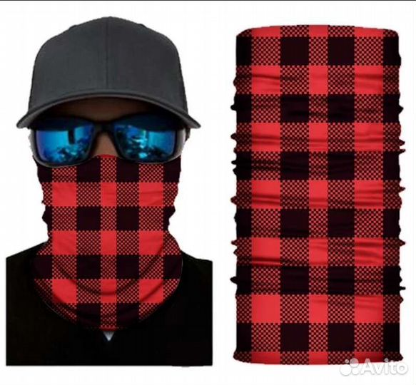 Баф на шею(шарф/балаклава)