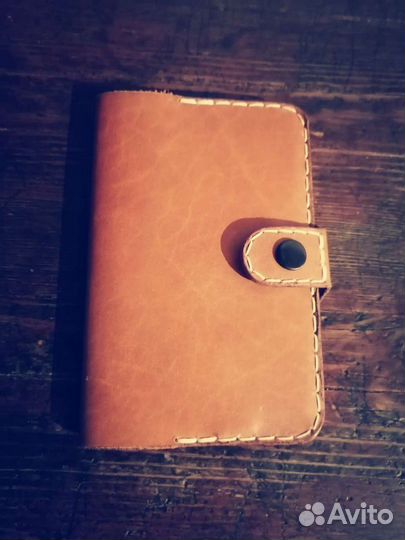 Обложка на паспорт из кожи ручная работа