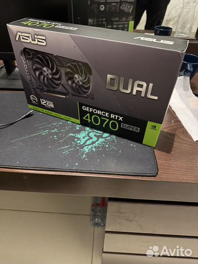 Nvidia Видеокарта RTX 4070 Super Asus Dual 12GB