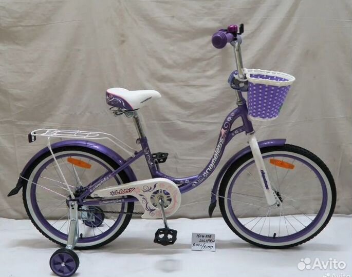 Детский велосипед для девочек Nameless Lady 18