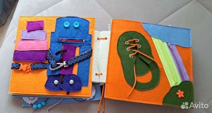 Книжка из фетра