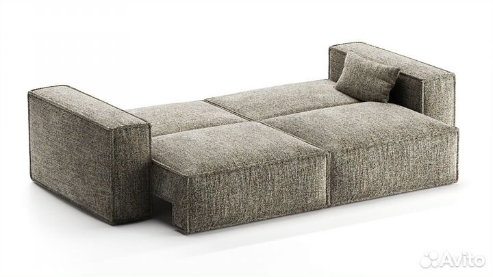 Диван-кровать Квадро / прямой раскладной