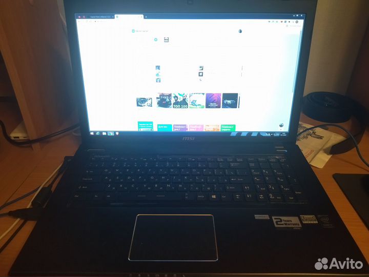 Игровой ноутбук MSI