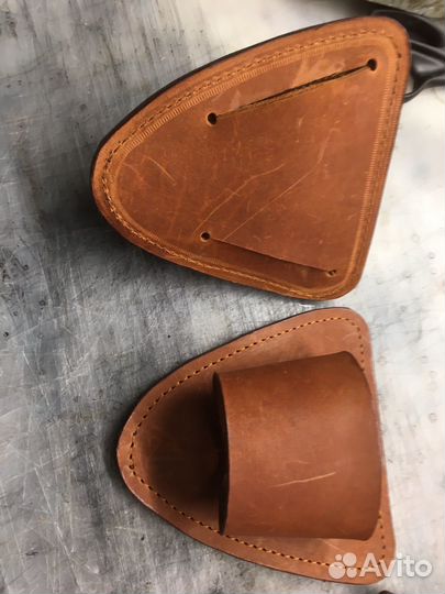 Чехол для топора из кожи