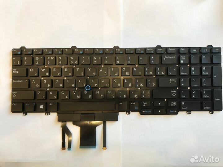 Клавиатура Dell Precision 3510 7510 7710 M3510 M75