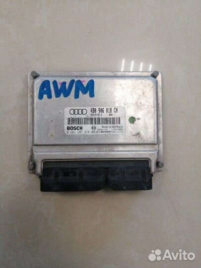 Эбу двигателя Audi A4 B5 AWM 2001