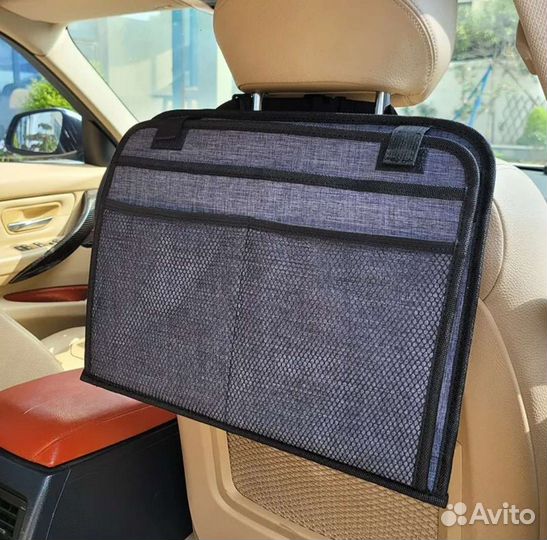 Органайзер на спинку сиденья авто интерьер