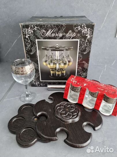 Фужеры, стопки, рюмки, хрусталь