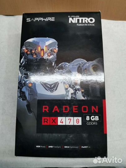 Пустые коробки от видеокарт RX 580, 570, 480, 470