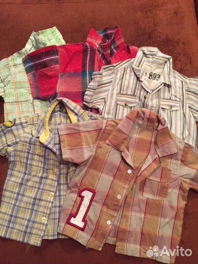 Рубашки, сорочки для мальчика р-р 2-4 года