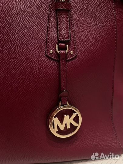 Сумка michael kors бордовая