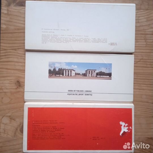 Наборы открыток СССР (города, памятники)