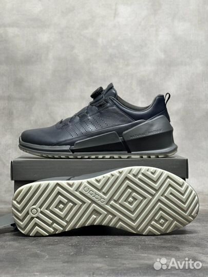 Кроссовки мужские кожаные ecco