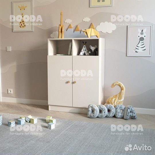 Шкаф для детей Lummi / Развивающая мебель Монтессо