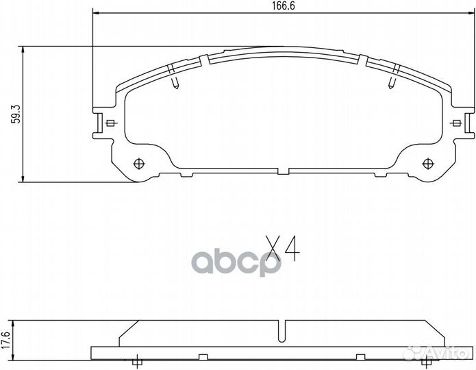 Колодки тормозные toyota/lexus RAV4 I(A4) /sienn