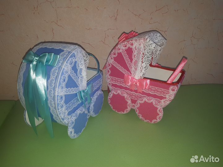 Свадебные колясочки для сбора денег