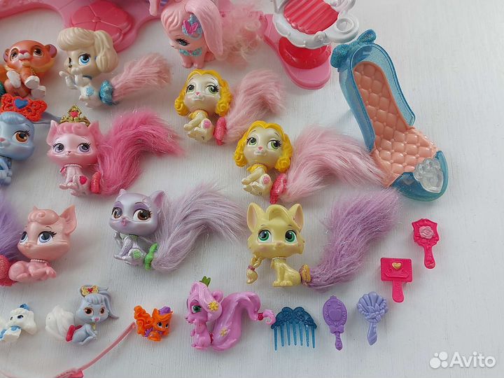 Салон красоты и Звери принцесс Диснея