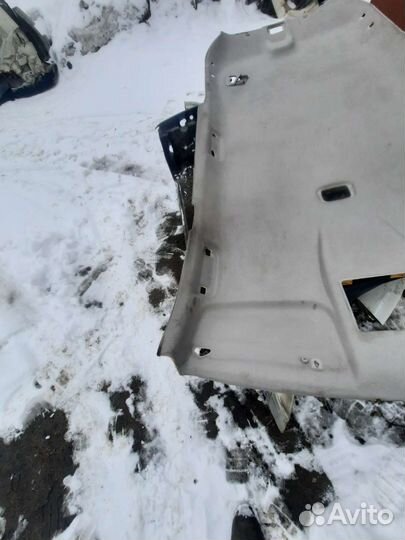 Обшивка потолка mitsubishi pajero sport 2