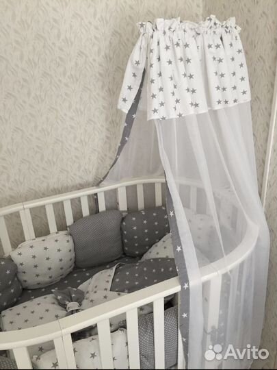 Бортики, комплект в кроватку