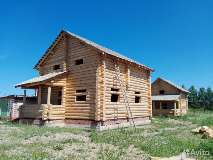 Дома и бани из сруба