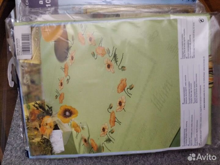 Набор для вышивания крестом и бисером