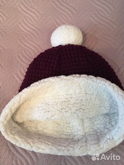 Женский шарф, шапки, капюшон-снуд и наушники