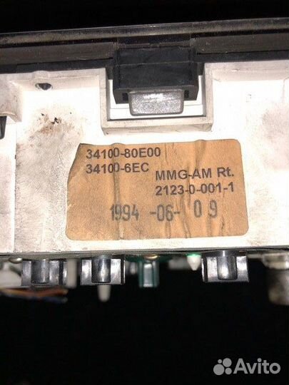 Панель приборов Suzuki Swift (1989-2000)