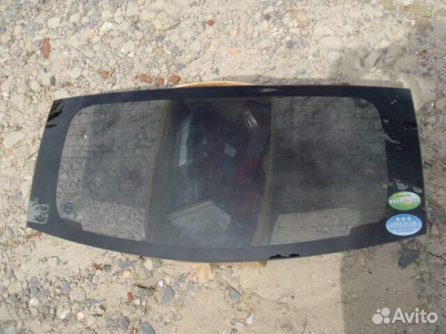 Стекло заднее в крышку с обогревом Subaru R2 03-10