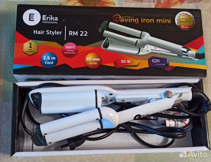 Новые щипцы-стайлер (плойка) для укладки волос