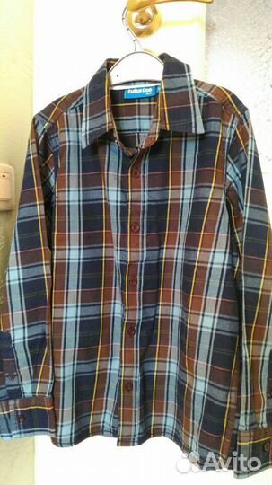 Рубашка новая рост 140 Futurino Boys на 9 лет