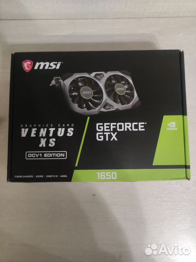 Видеокарта MSI Gtx 1650 gddr6