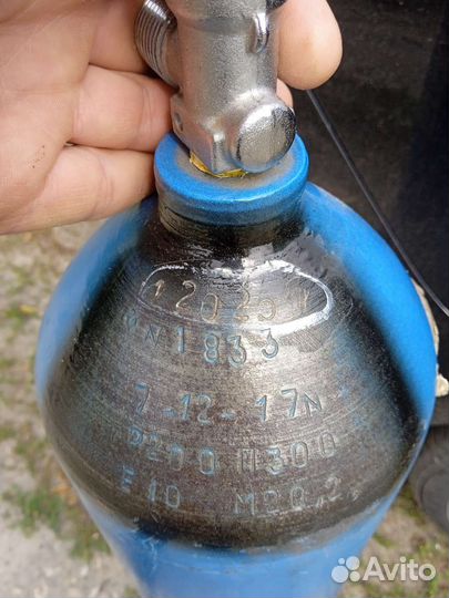 Кислородный балон медицинский