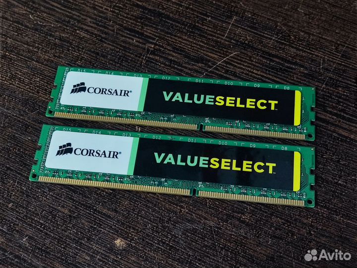 Озу Corsair ValueSelect 2x8GB DDR3 1600MHz