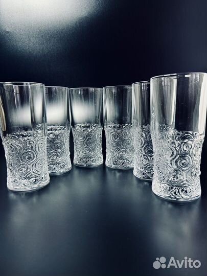 Rosenthal Высокие стаканы хрусталь Германия