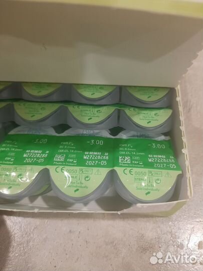 Линзы контактные одноднев. -3.00 упаковка 90 штук