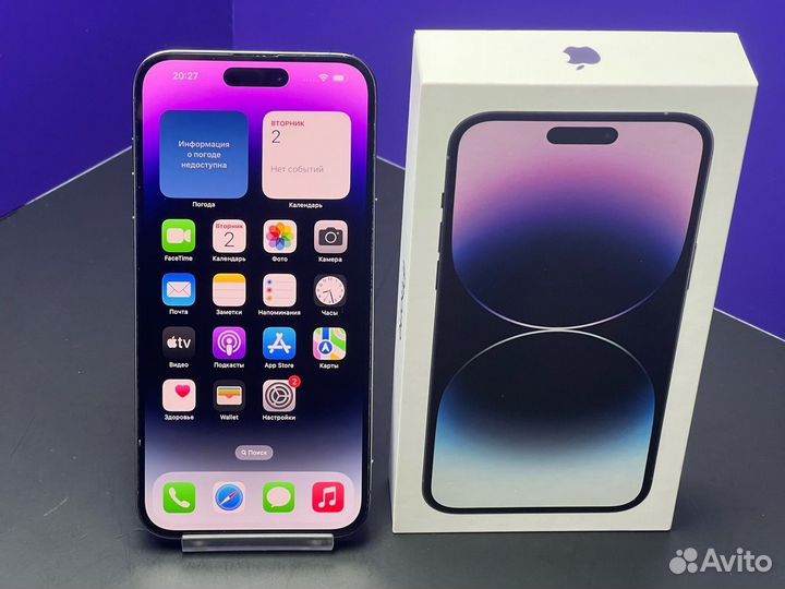 iPhone 14 Pro Max Dual Sim 256Gb АКБ86% Deep Purpl