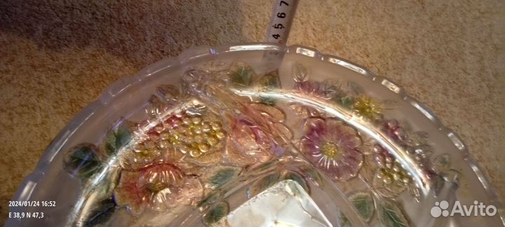 Менажница стеклянная