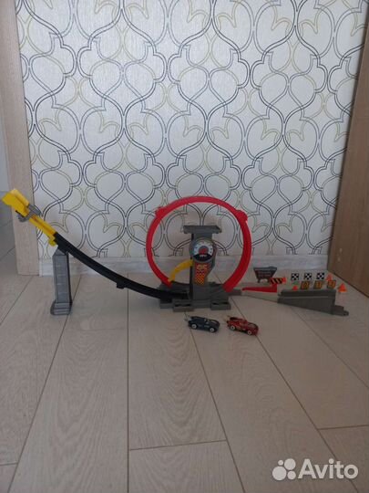 Автотрек Mattel Disney Pixar Cars XRS Drag Racing