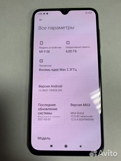 Xiaomi mi 9 se 128