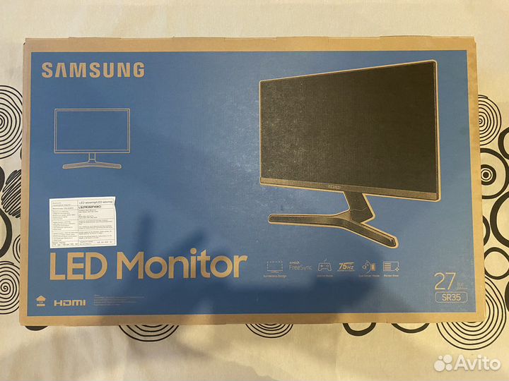 Монитор samsung S27R350FHI на запчасти