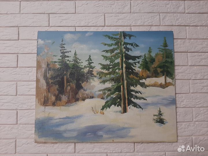 Картина маслом на холсте